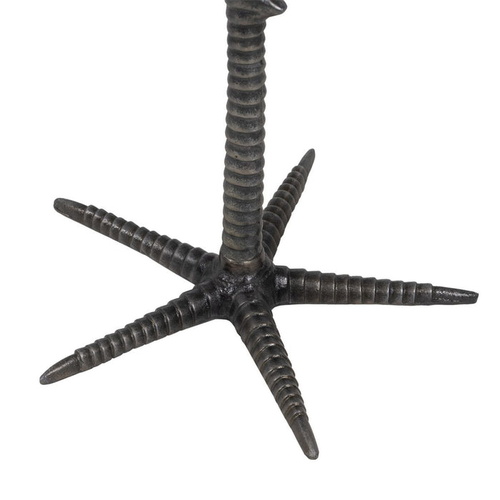 Masa laterală Negru Auriu* Metal Aluminiu 39 x 39 x 48 cm