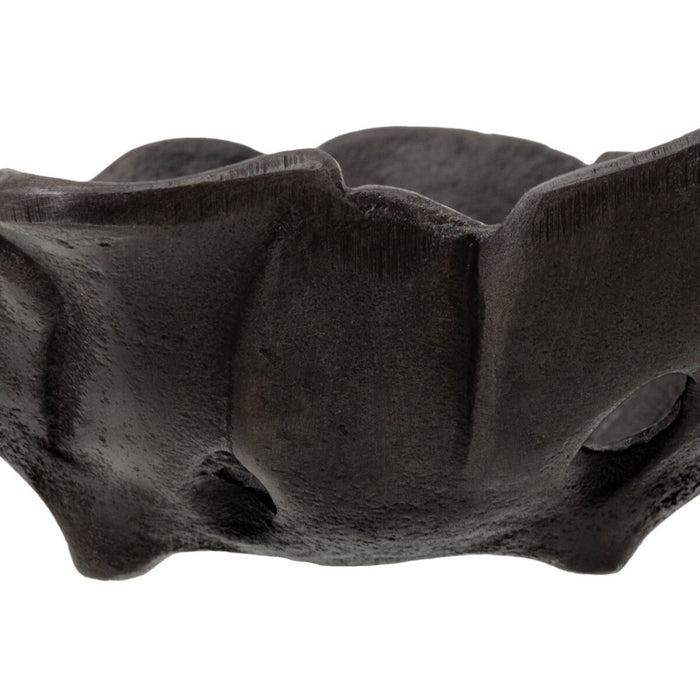 Decorațiune pentru Centrul Mesei 17,5 x 13,5 x 5 cm Gri Aluminiu