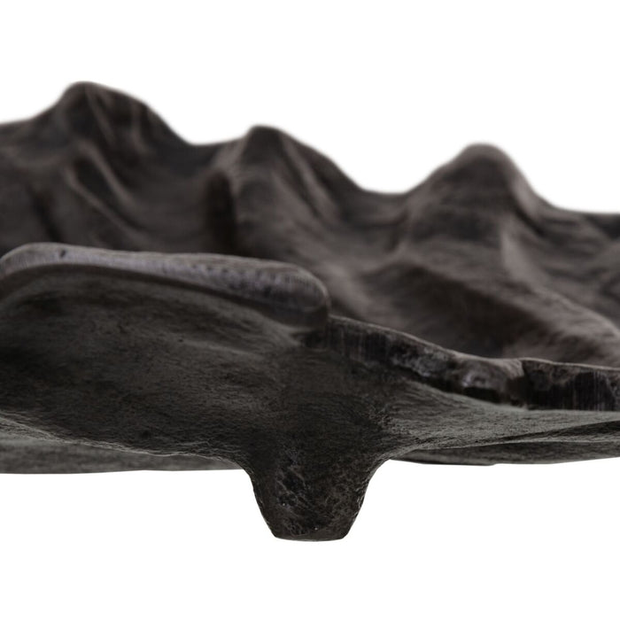 Decorațiune pentru Centrul Mesei 43 x 22 x 5,5 cm Gri Aluminiu