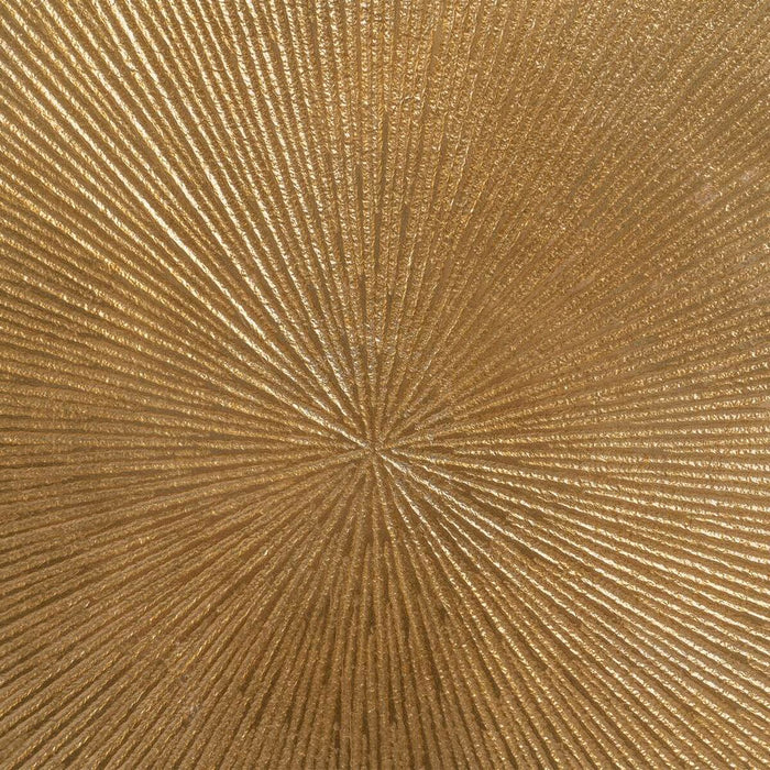 Masa laterală 47,5 x 47,5 x 57 cm Auriu* Aluminiu