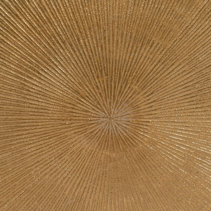 Masa laterală 54,5 x 54,5 x 64 cm Auriu* Aluminiu