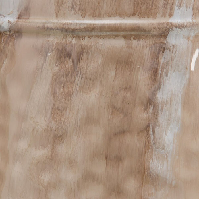 Vază Bej Fier 28 x 28 x 84 cm