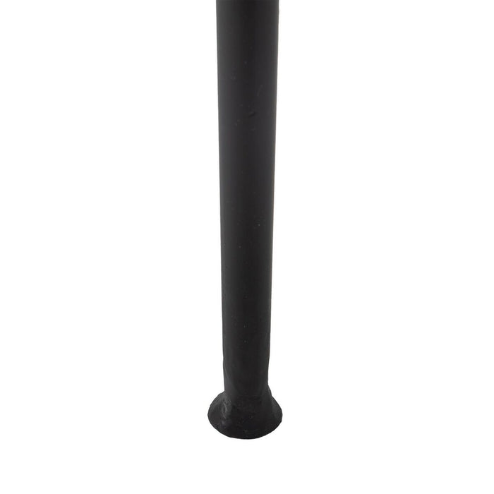 Masa laterală 38 x 35 x 51 cm Natural Negru Lemn Fier