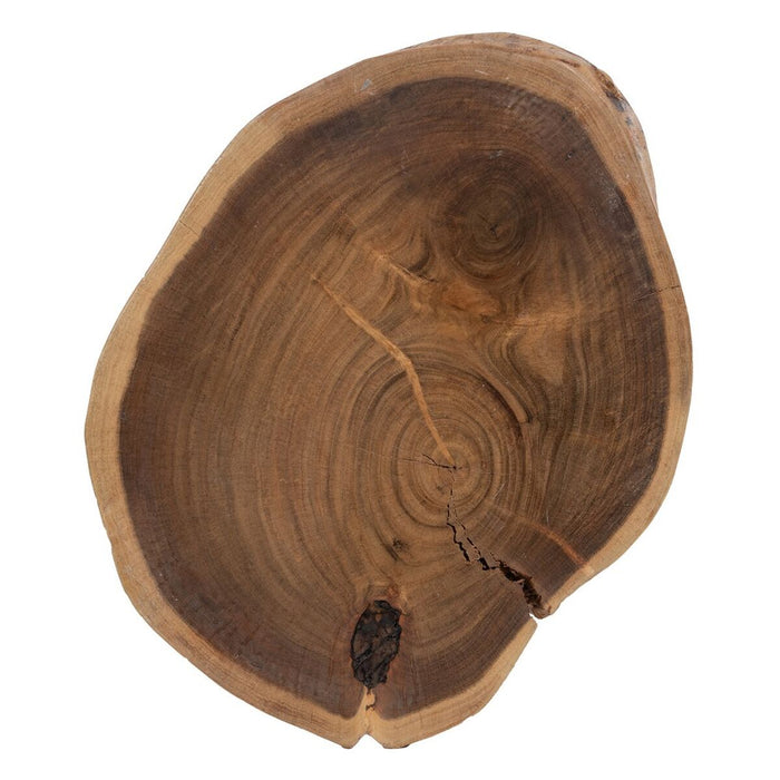 Masa laterală 38 x 35 x 51 cm Natural Negru Lemn Fier