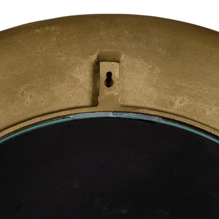 Oglindă de perete 87 x 87 cm Rotund Auriu* Aluminiu