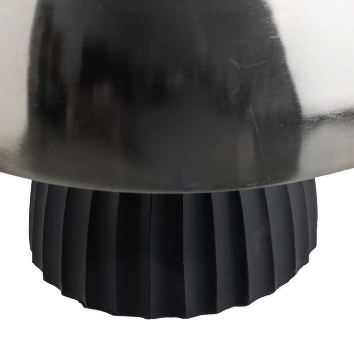 Lampă de masă Negru Argintiu Metal Aluminiu Fier 25 W 220 V 240 V 220-240 V 24 x 24 x 22 cm