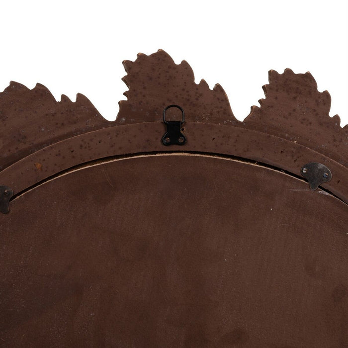 Oglindă de perete 79 x 3 x 79 cm Auriu* DMF