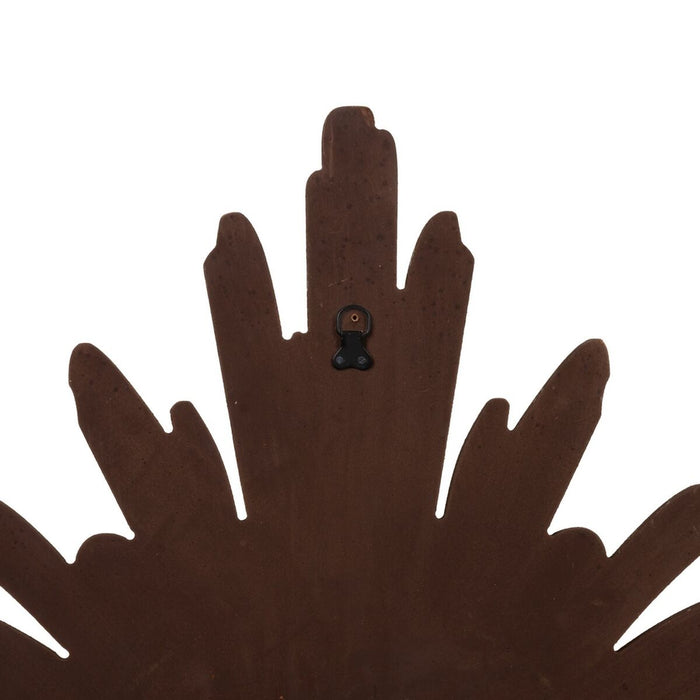 Oglindă de perete 90 x 1,75 x 90 cm Auriu* DMF