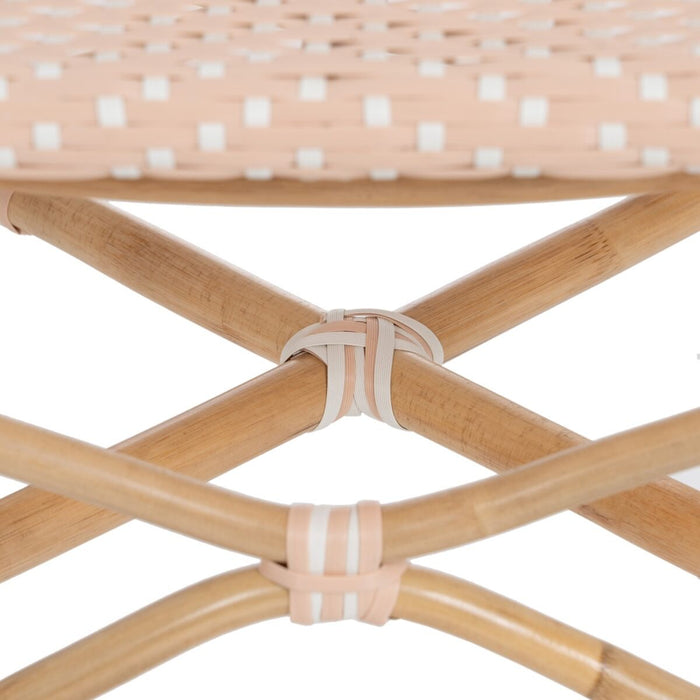 Scaun de Sufragerie 47 x 54 x 93 cm Natural Bej Ratan