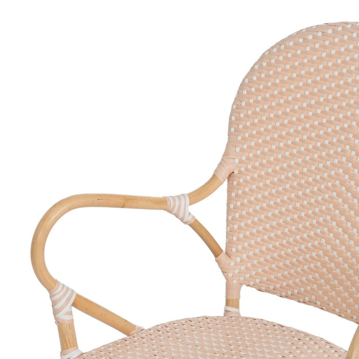 Scaun de Sufragerie 57 x 62 x 90 cm Natural Bej Ratan