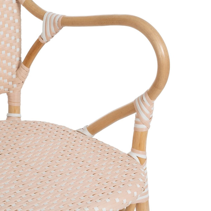 Scaun de Sufragerie 57 x 62 x 90 cm Natural Bej Ratan