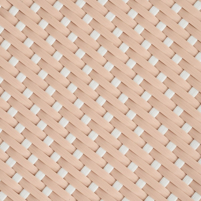 Masa laterală 81 x 81 x 76,5 cm Natural Bej Ratan