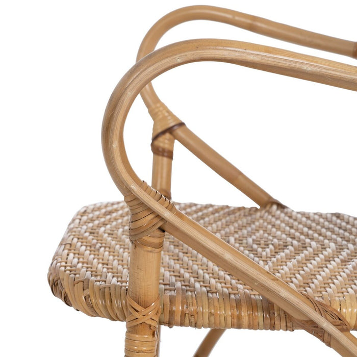 Scaun de Sufragerie 57 x 62 x 90 cm Natural Ratan