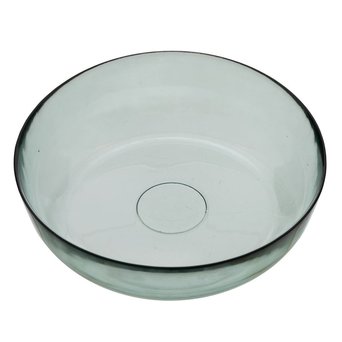 Decorațiune pentru Centrul Mesei 30 x 30 x 8,5 cm sticlă reciclată Verde