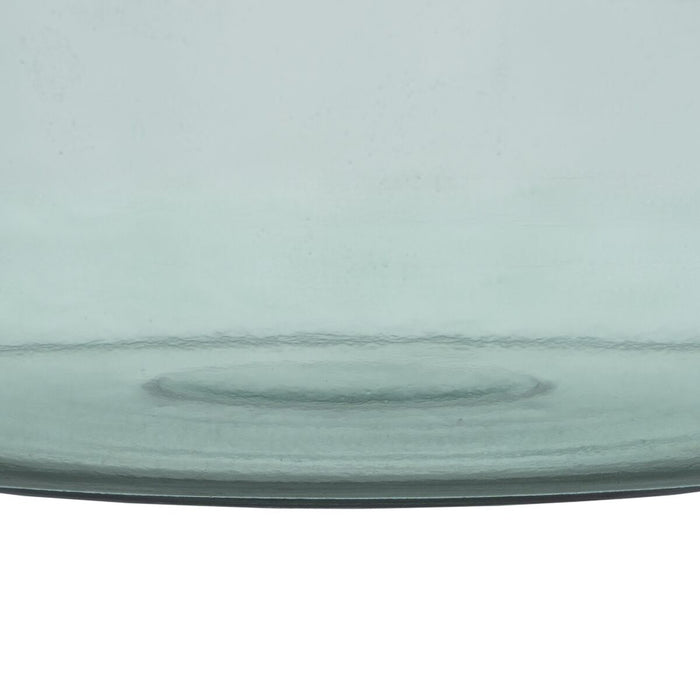 Decorațiune pentru Centrul Mesei 30 x 30 x 8,5 cm sticlă reciclată Verde