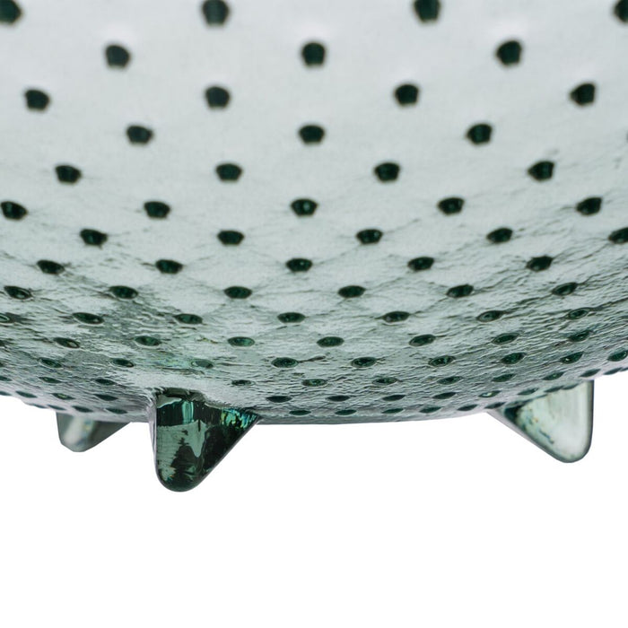 Decorațiune pentru Centrul Mesei sticlă reciclată Verde 40 x 40 x 11 cm