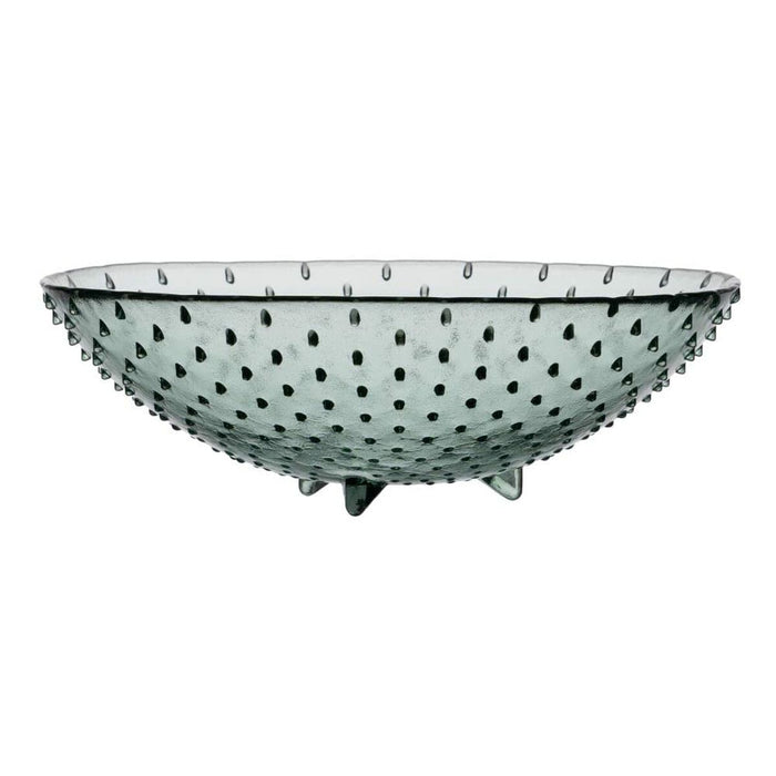 Decorațiune pentru Centrul Mesei Verde sticlă reciclată 30 x 30 x 9 cm