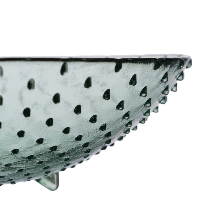 Decorațiune pentru Centrul Mesei Verde sticlă reciclată 30 x 30 x 9 cm