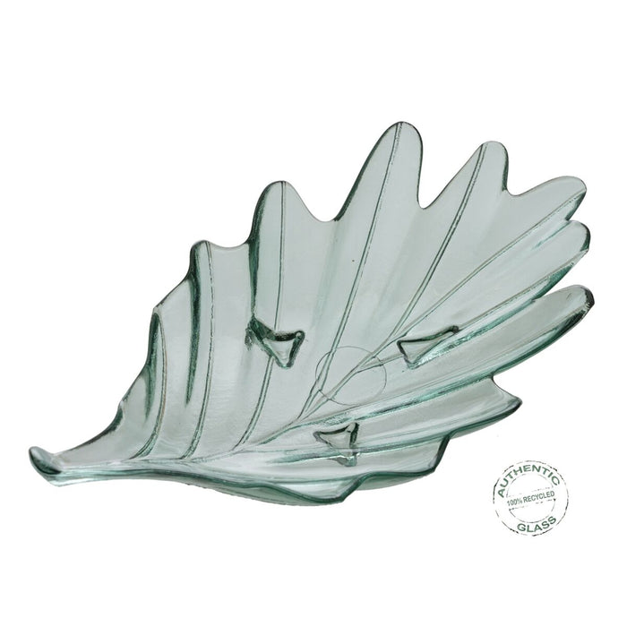 Decorațiune pentru Centrul Mesei 46 x 25 x 12 cm sticlă reciclată Verde