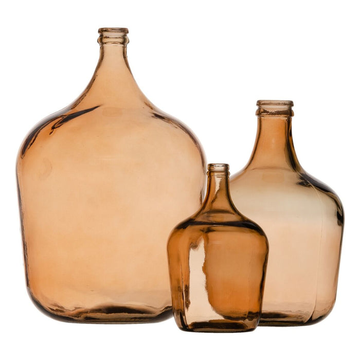 Carafă Decorativă 36,5 x 36,5 x 56 cm sticlă reciclată Karamelinė