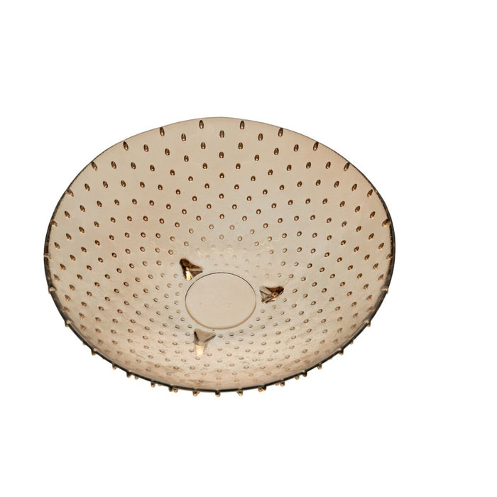 Decorațiune pentru Centrul Mesei 30 x 30 x 9 cm sticlă reciclată Karamelinė