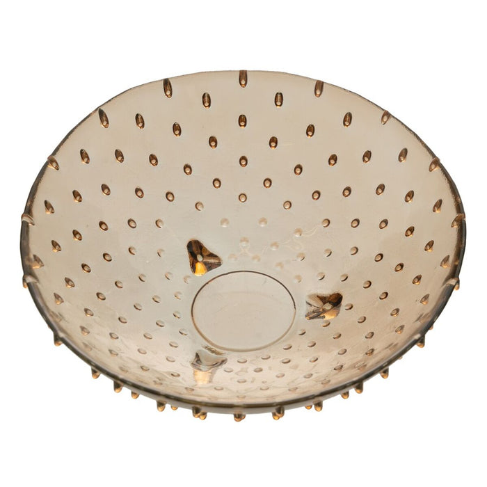 Ornament pentru Masă din Sticlă Reciclată Karamelinė sticlă reciclată 20 x 20 x 7 cm