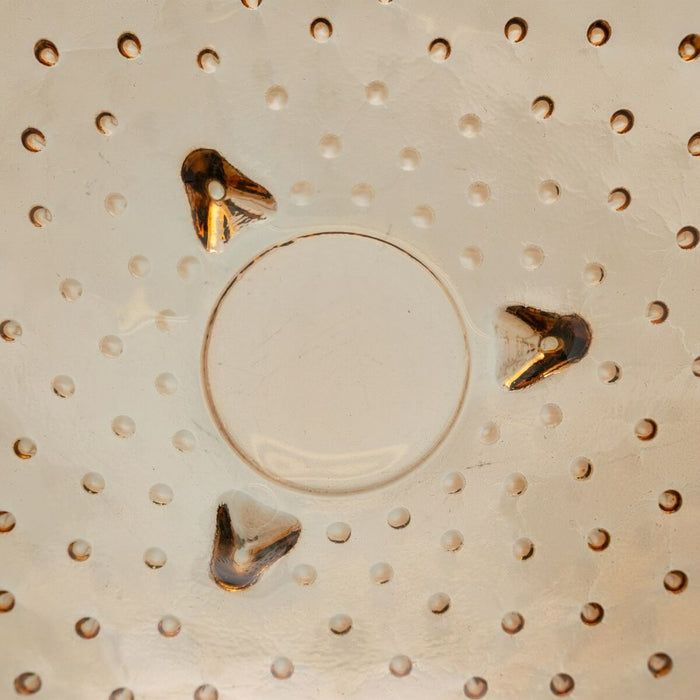 Ornament pentru Masă din Sticlă Reciclată Karamelinė sticlă reciclată 20 x 20 x 7 cm