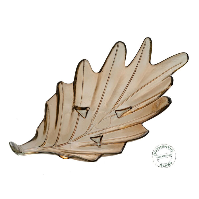 Decorațiune pentru Centrul Mesei 46 x 25 x 12 cm sticlă reciclată Karamelinė