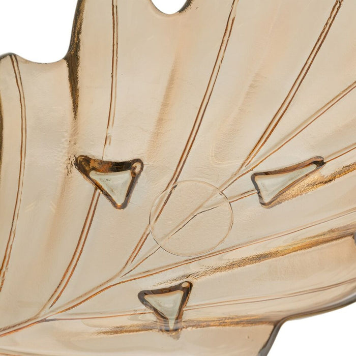 Decorațiune pentru Centrul Mesei 46 x 25 x 12 cm sticlă reciclată Karamelinė