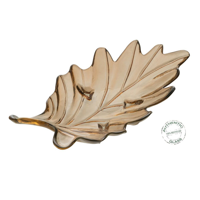 Decorațiune pentru Centrul Mesei 35 x 19,5 x 11 cm sticlă reciclată Karamelinė