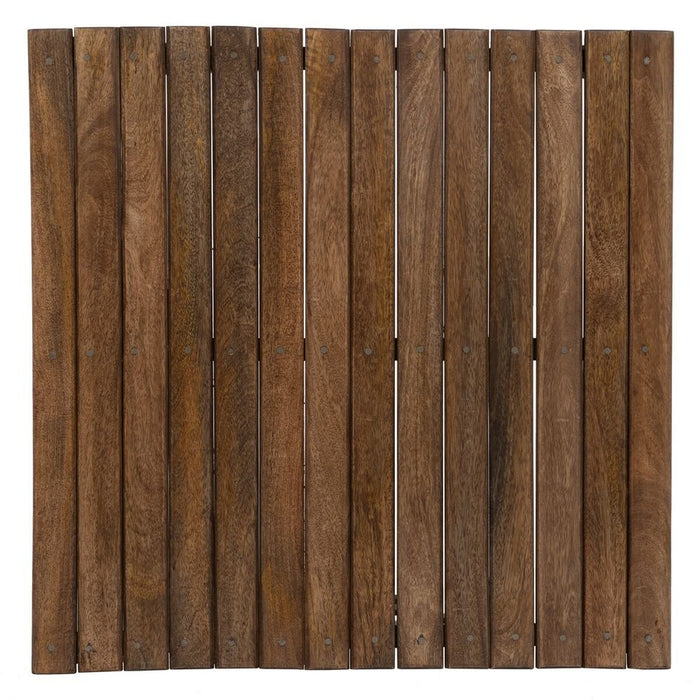 Masa laterală 70 x 70 x 76 cm Natural Negru Lemn Fier