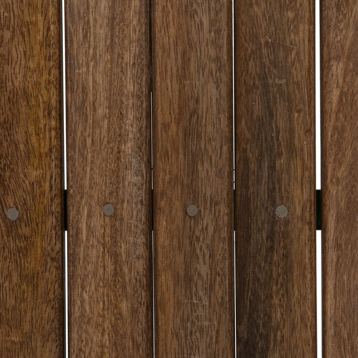 Masa laterală 70 x 70 x 76 cm Natural Negru Lemn Fier