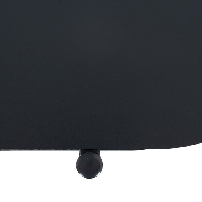 Mobilă TV 90 x 28 x 70,3 cm Negru Oțel
