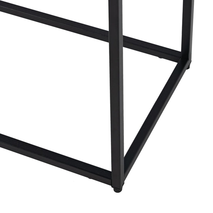 Mobilă TV 80 x 30 x 81 cm Negru Oțel