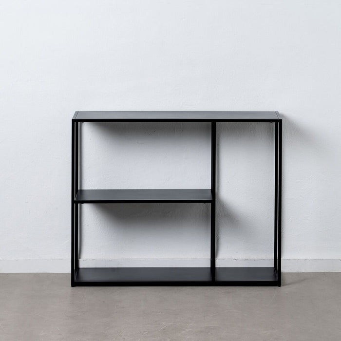 Raft SQUARE Negru Oțel 100 x 30 x 81 cm