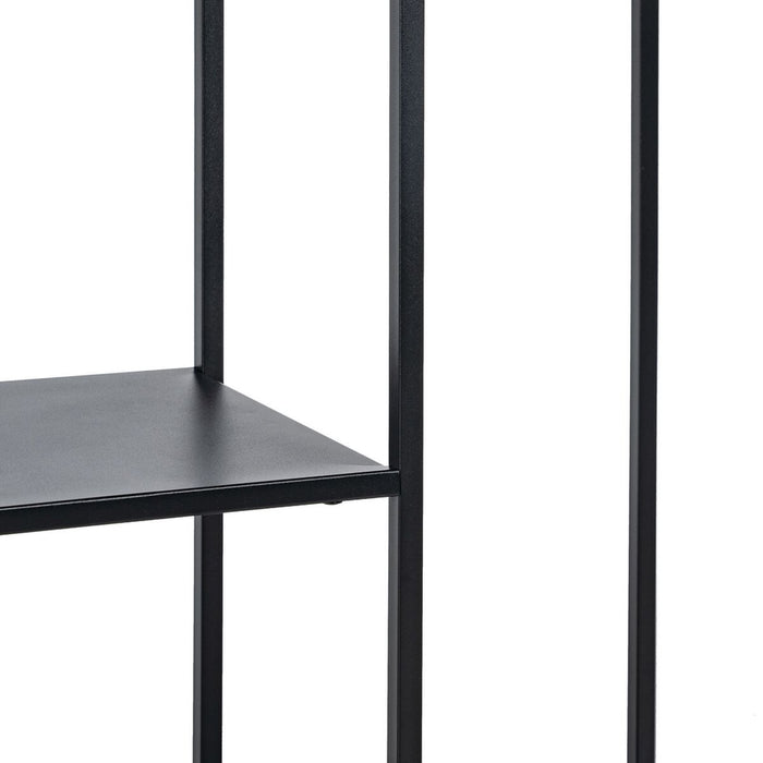 Raft SQUARE Negru Oțel 100 x 30 x 81 cm