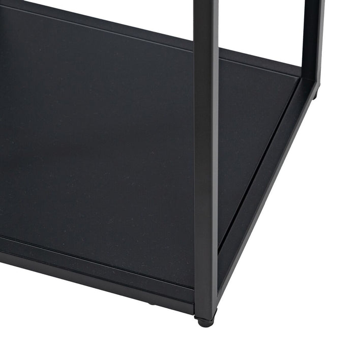 Raft SQUARE Negru Oțel 100 x 30 x 81 cm