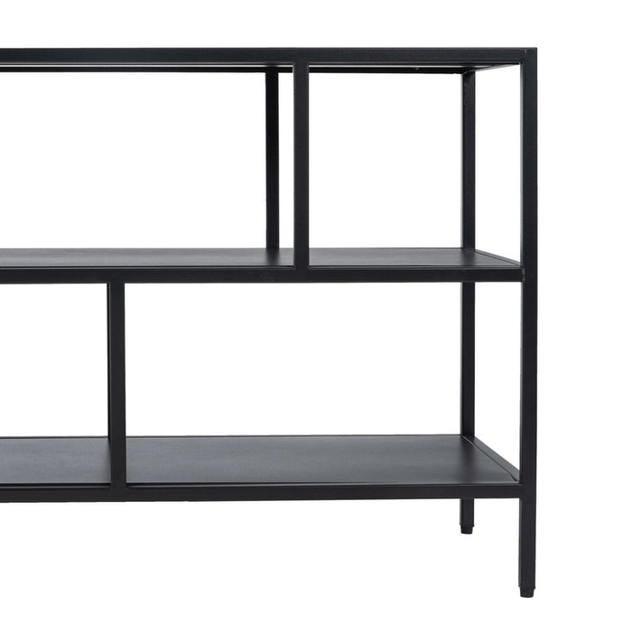 Mobilă TV 120 x 32 x 55 cm Negru Oțel