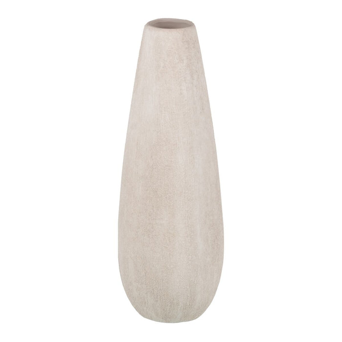 Vază Ceramică Crem 14 x 14 x 40 cm