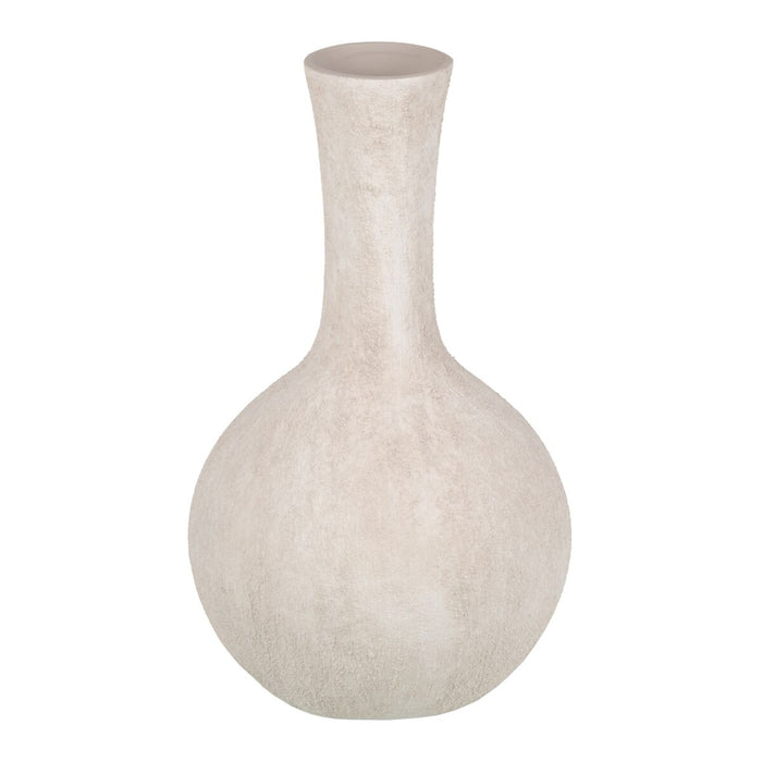 Vază Crem Ceramică Nisip 19 x 19 x 35 cm