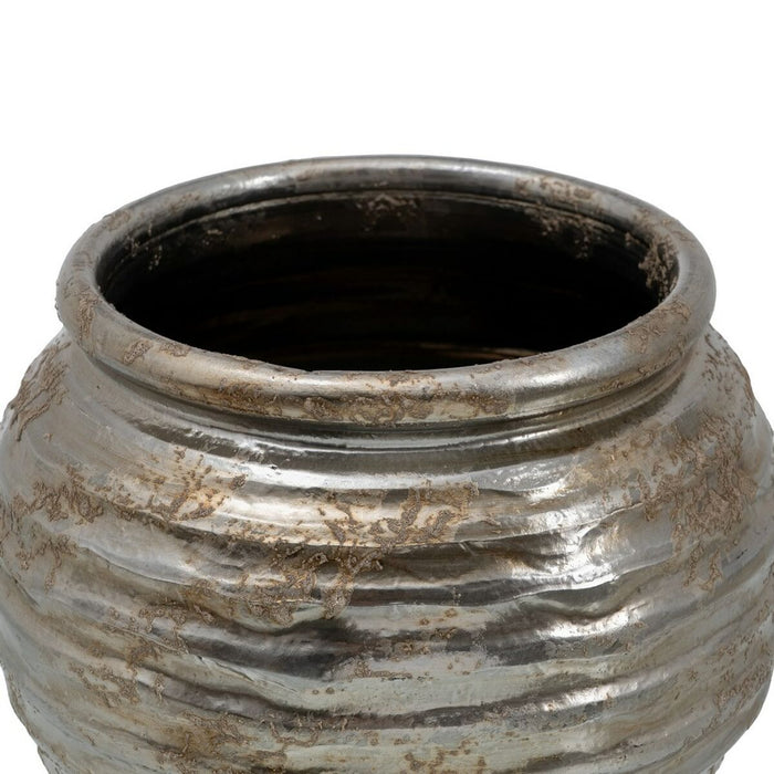 Ghiveci 30 x 30 x 27 cm Ceramică Argintiu