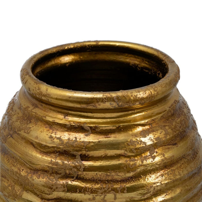 Ghiveci 29 x 29 x 31,5 cm Ceramică Auriu*