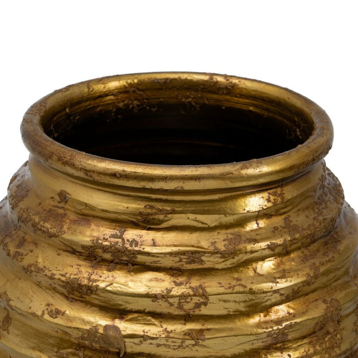 Ghiveci Ceramică Auriu* 32 x 32 x 35 cm