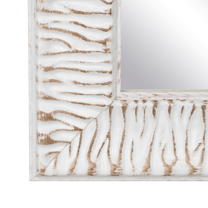 Oglindă de perete 64 x 2 x 84 cm Alb