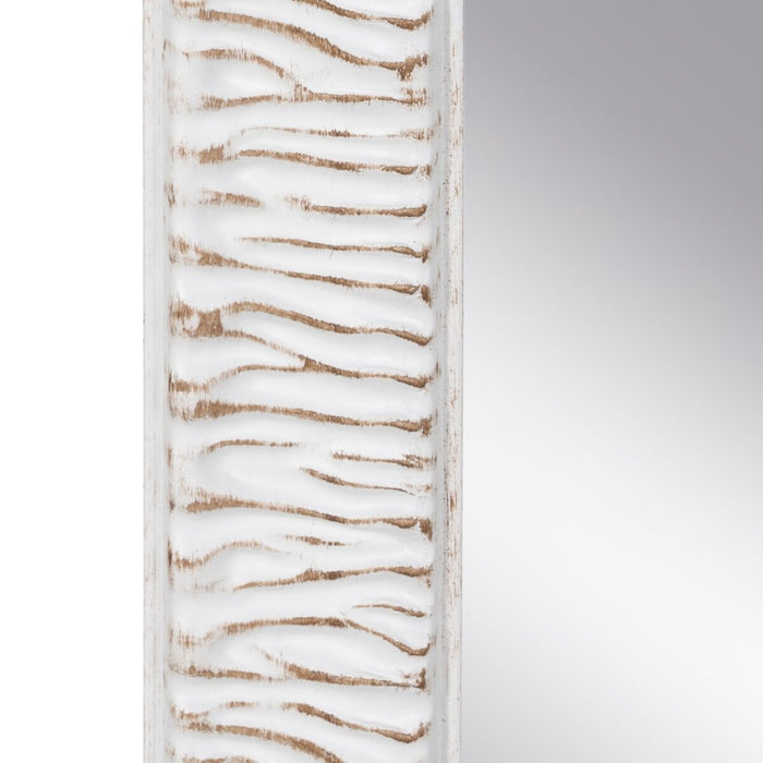 Oglindă de perete 64 x 2 x 84 cm Alb