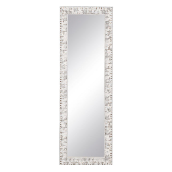 Oglindă de perete 53 x 2 x 154 cm Alb