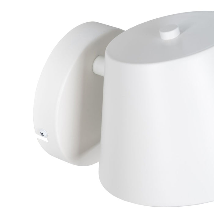 Lampă de Perete Metal Alb 16 x 16 x 12 cm