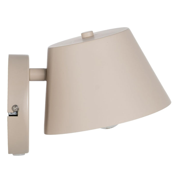 Lampă de Perete Metal Crem 16 x 16 x 12 cm