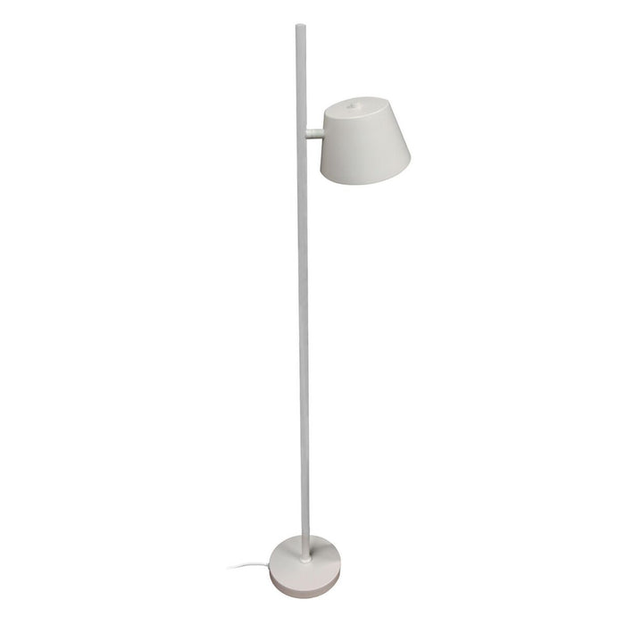 Lampă cu Picior Metal Crem 35 x 35 x 150 cm