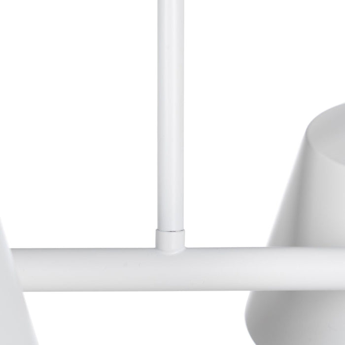 Lustră 62,5 x 38 x 27,5 cm Metal Alb Ø 10 cm